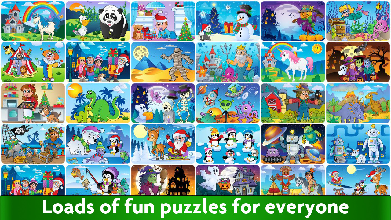 اسکرین شات 6 بازی Jigsaw Puzzles Boys and Girls