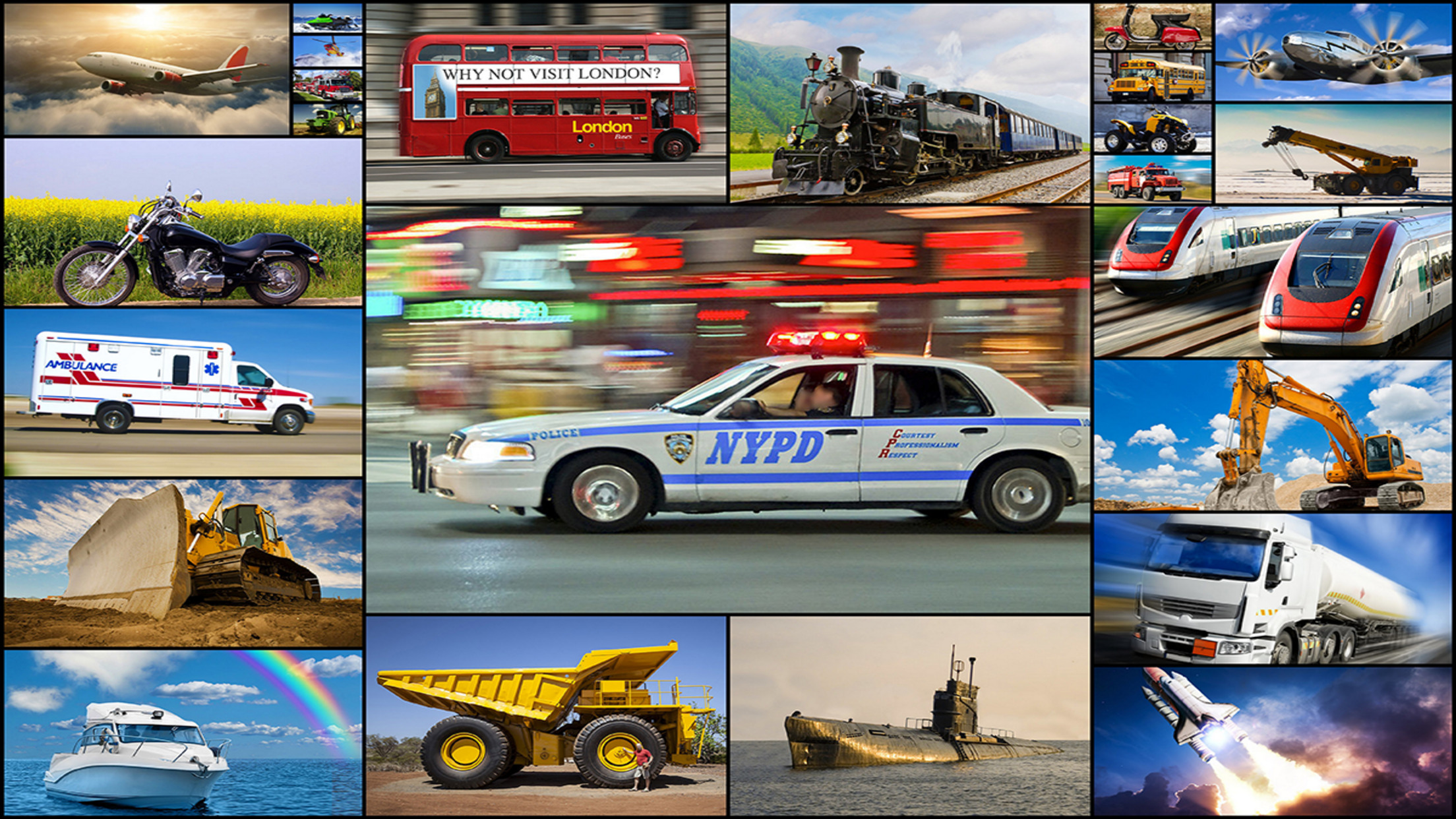 اسکرین شات 1 بازی Cars and Trucks Jigsaw Puzzle