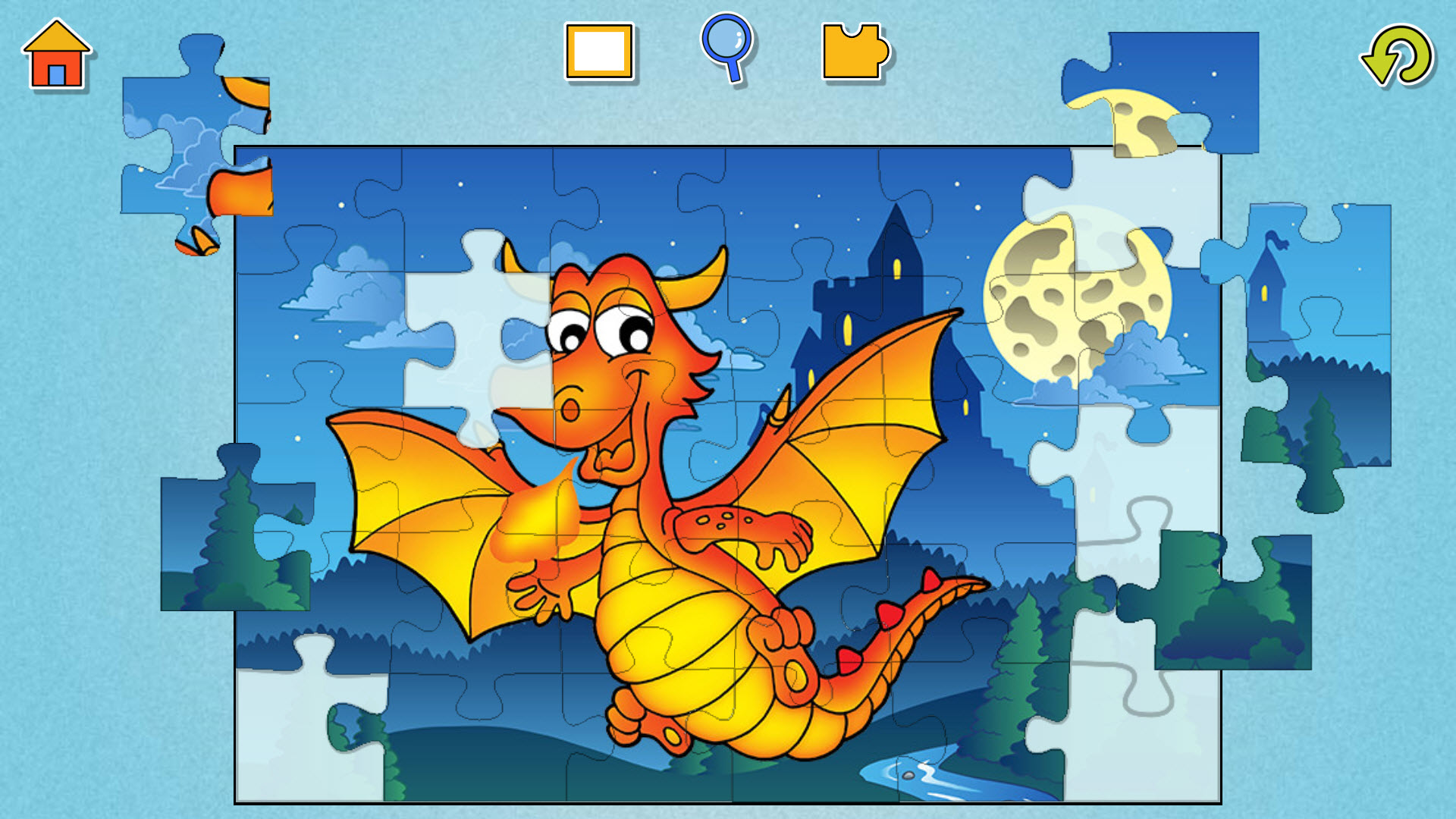 اسکرین شات 7 بازی Kids Animals Jigsaw Puzzles
