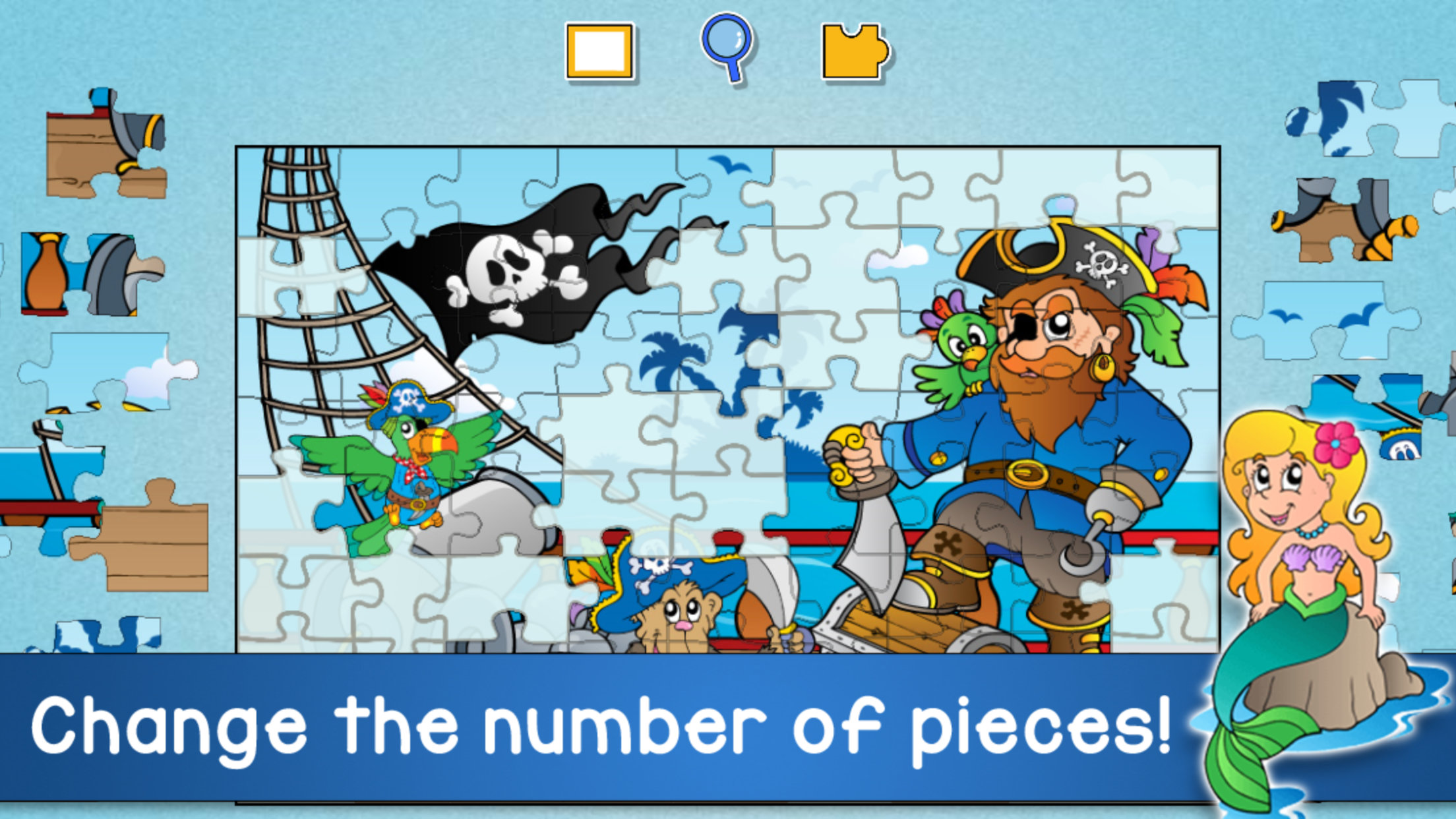 اسکرین شات 2 بازی Kids Animals Jigsaw Puzzles