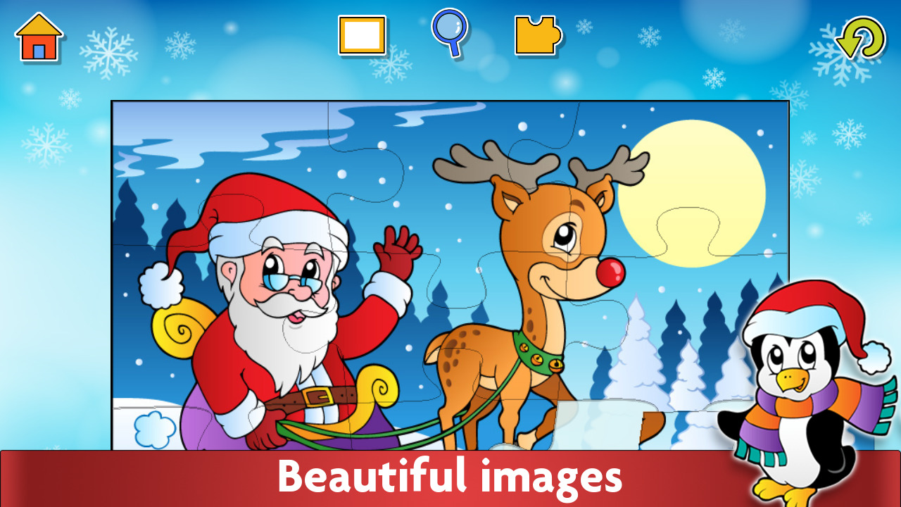 اسکرین شات 1 بازی Kids Christmas Jigsaw Puzzles