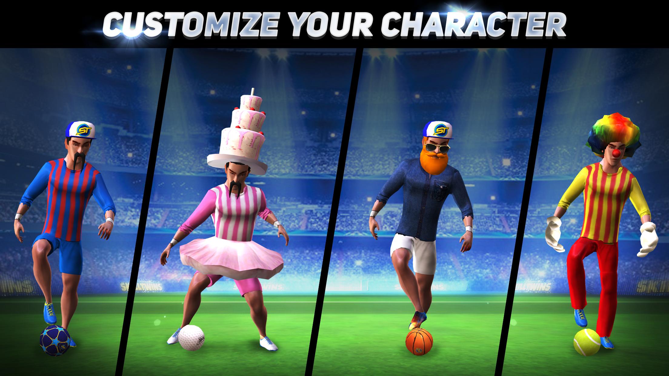 اسکرین شات 5 بازی SkillTwins: Soccer Game