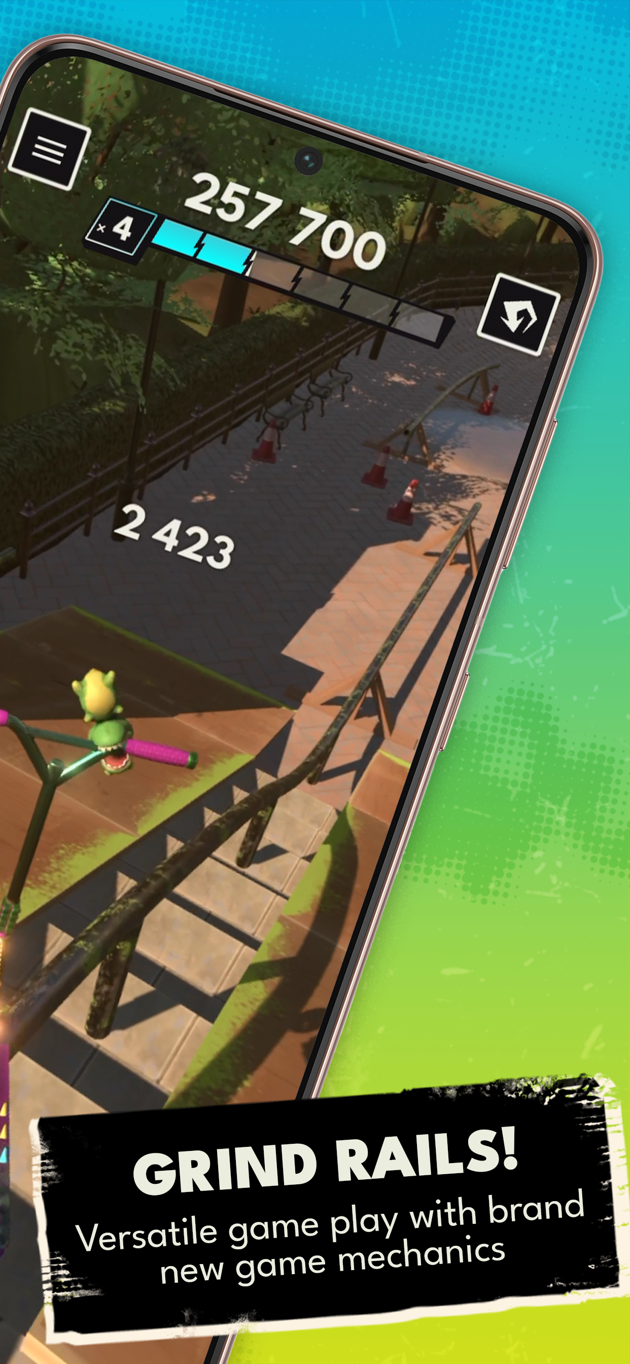 اسکرین شات 2 بازی Touchgrind Scooter