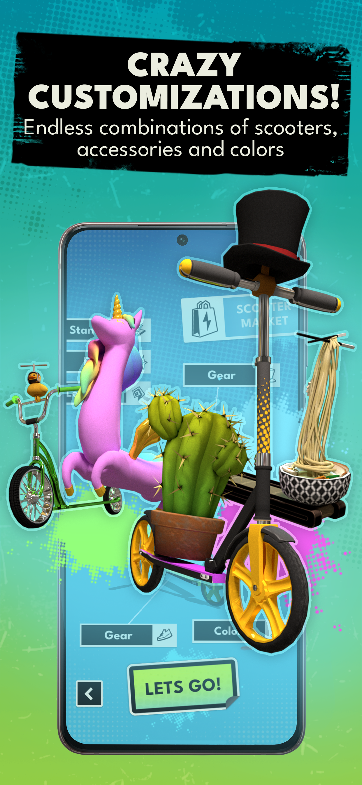اسکرین شات 5 بازی Touchgrind Scooter