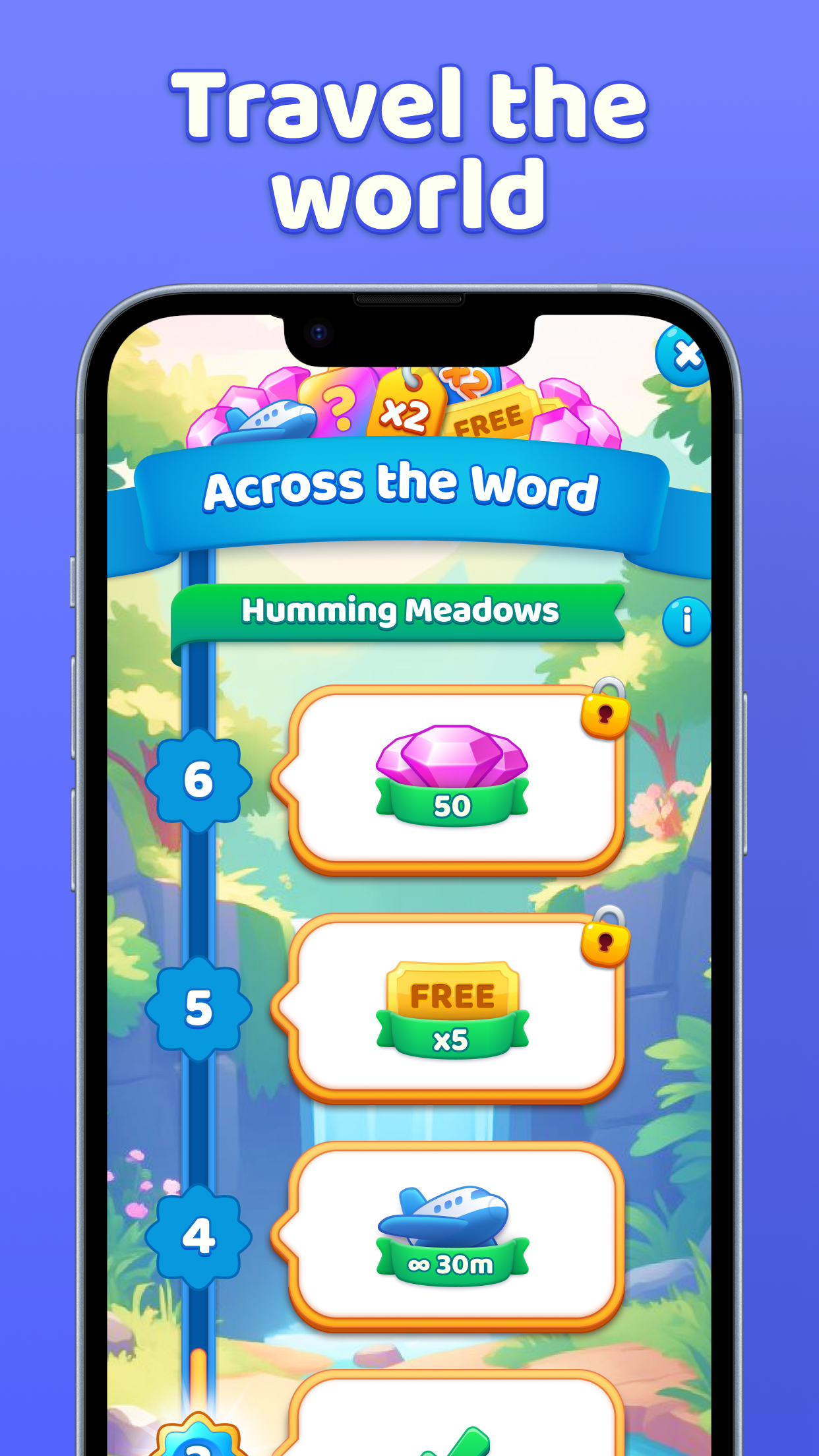 اسکرین شات 5 بازی Crozzle - Crossword Puzzles