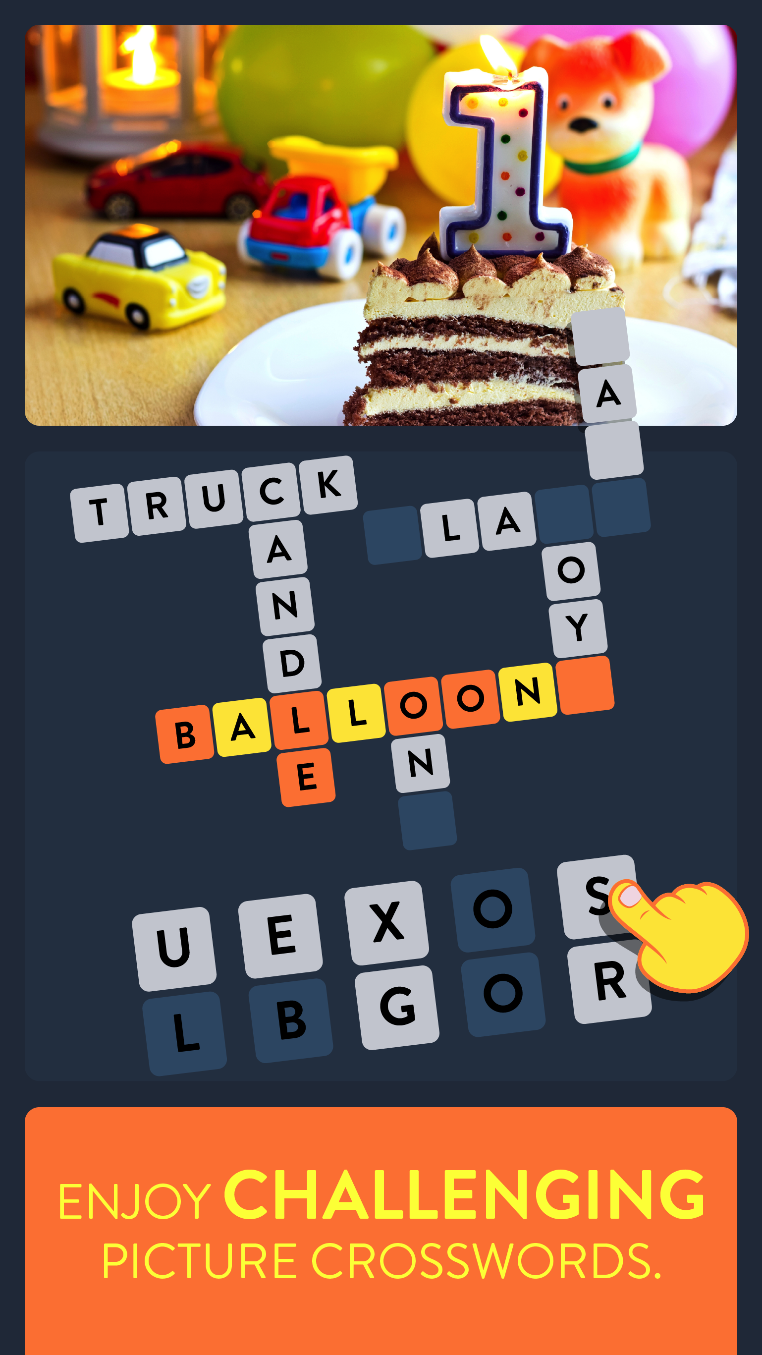 اسکرین شات 1 بازی Wordalot - Picture Crossword