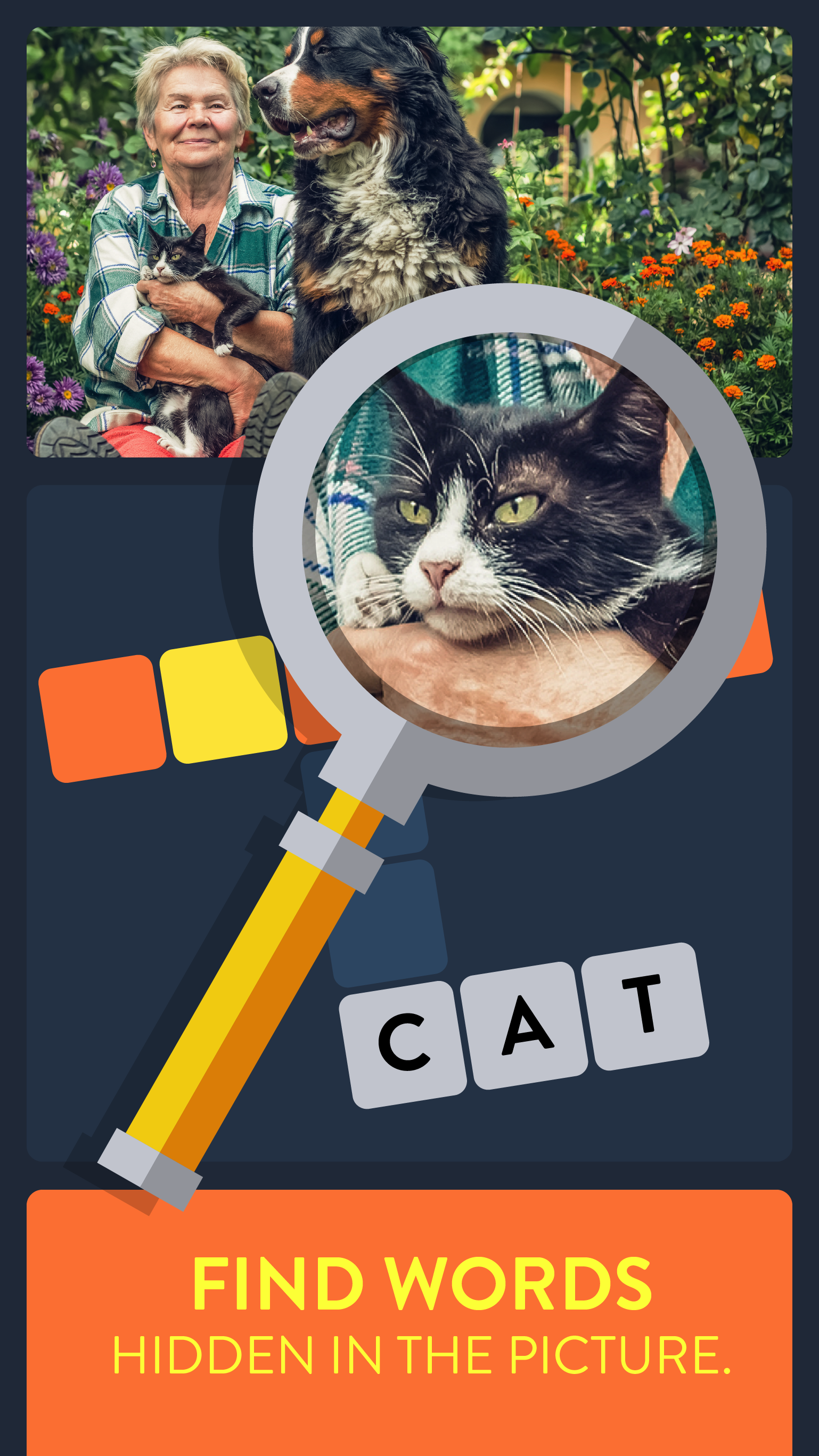 اسکرین شات 3 بازی Wordalot - Picture Crossword