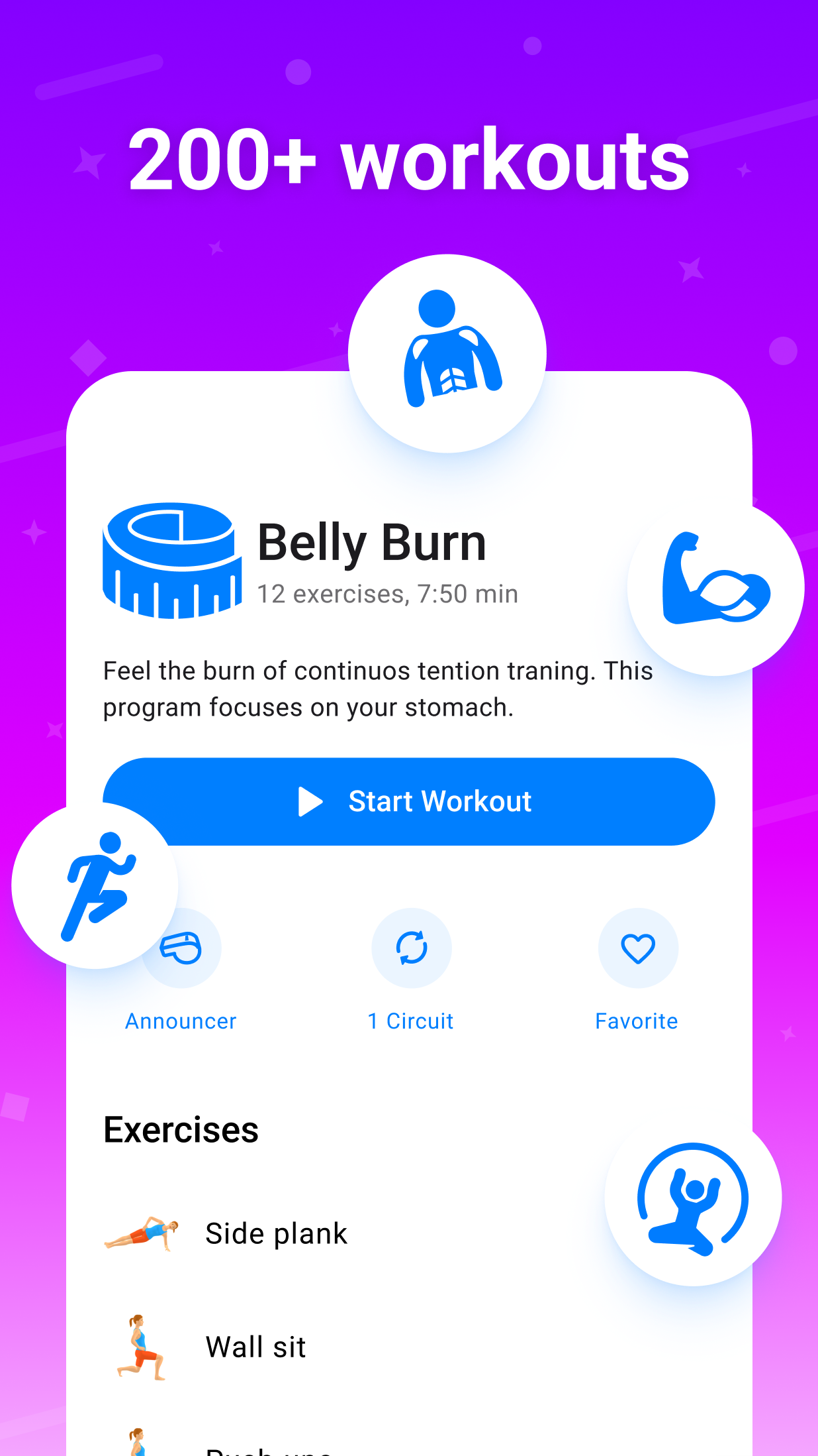 اسکرین شات 3 برنامه Seven - 7 Minute Workout