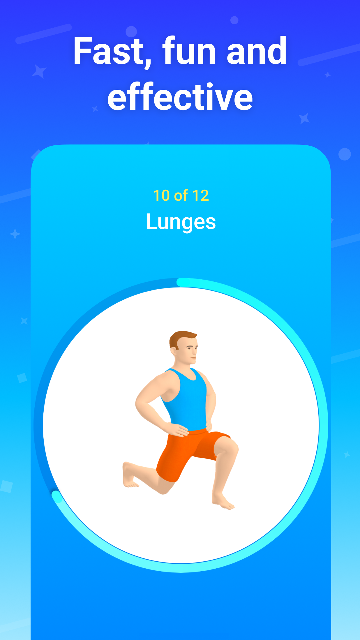 اسکرین شات 1 برنامه Seven - 7 Minute Workout