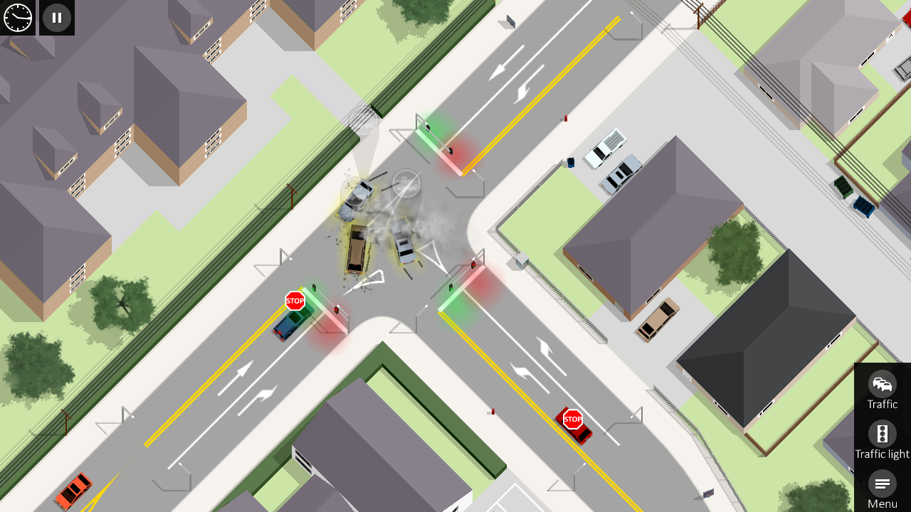 اسکرین شات 4 بازی Intersection Controller
