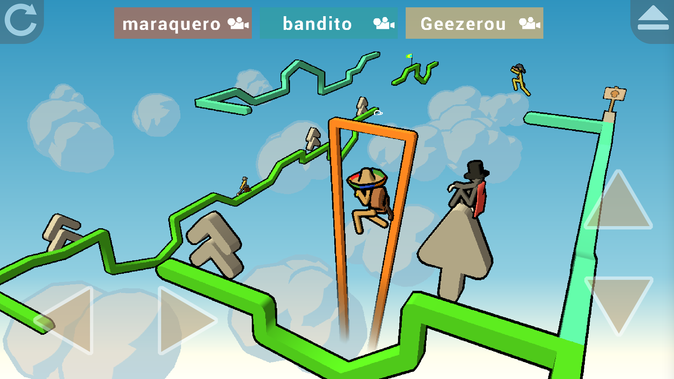 اسکرین شات 3 بازی Skyturns: 3D Platform Runner