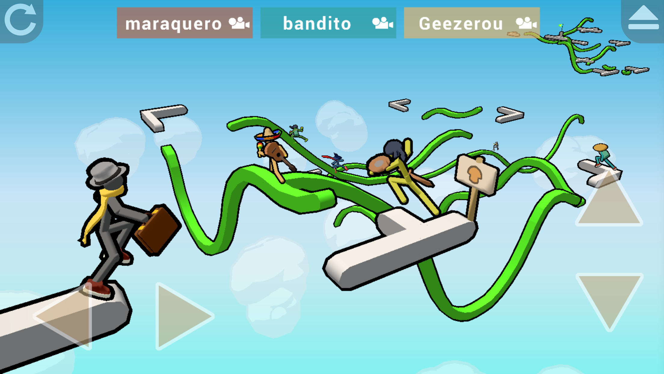 اسکرین شات 1 بازی Skyturns: 3D Platform Runner