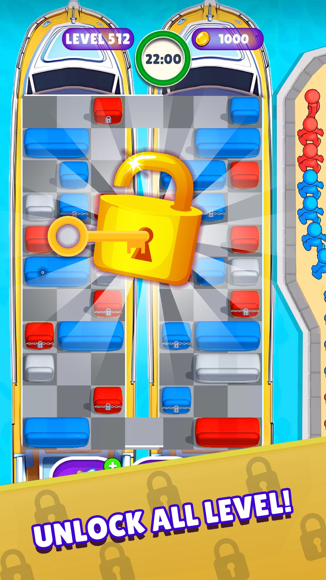 اسکرین شات 2 بازی Seat Right: Color Match 3D