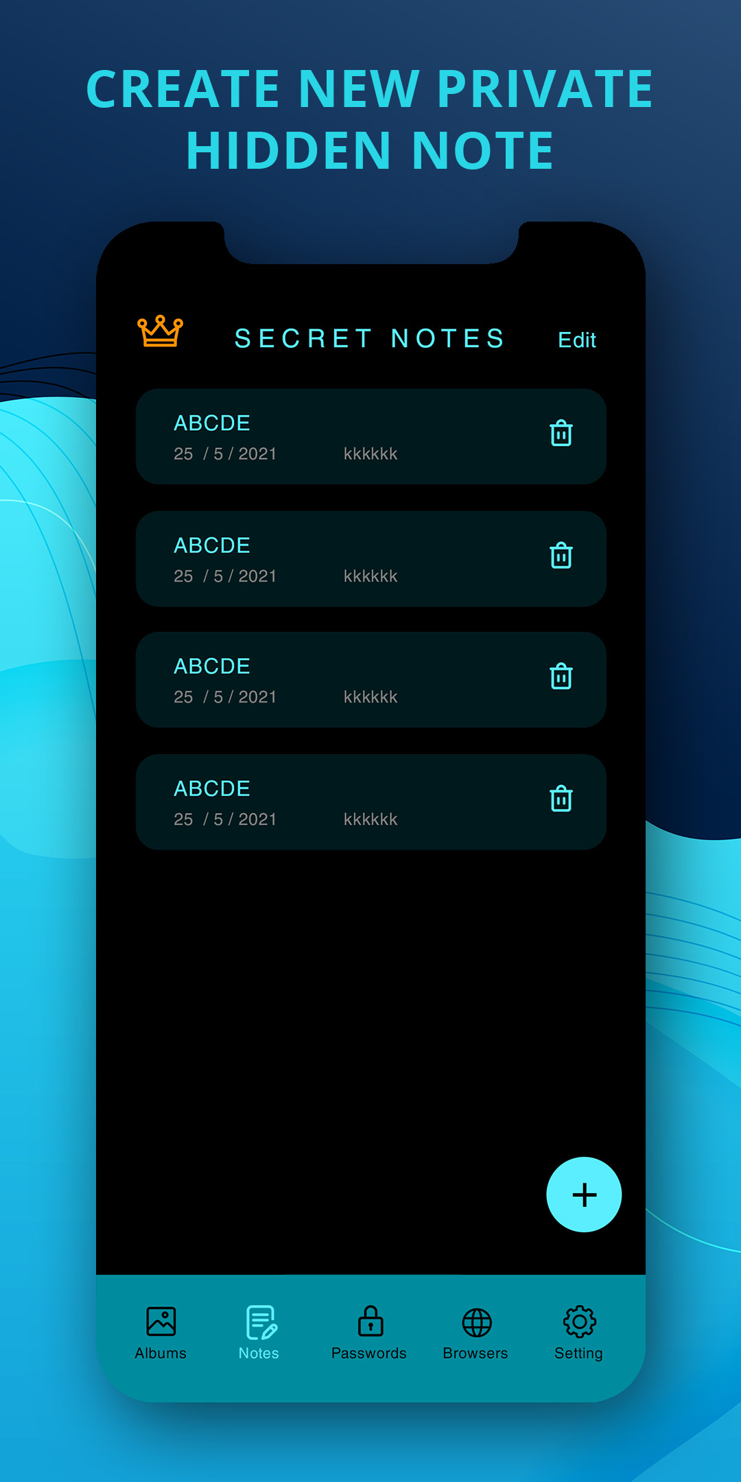 اسکرین شات 2 برنامه Calculator Lock - Hide Photo