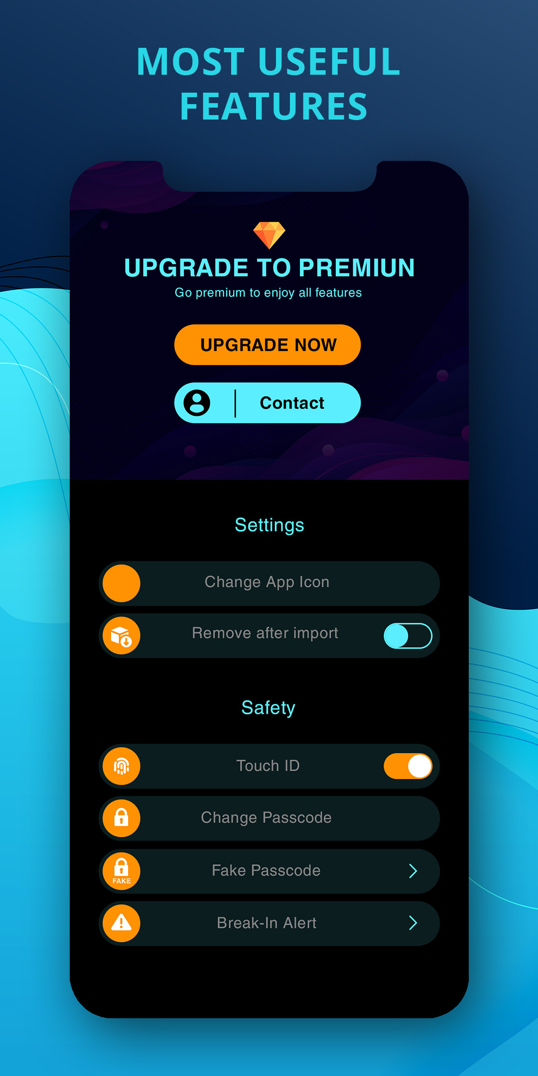 اسکرین شات 4 برنامه Calculator Lock - Hide Photo