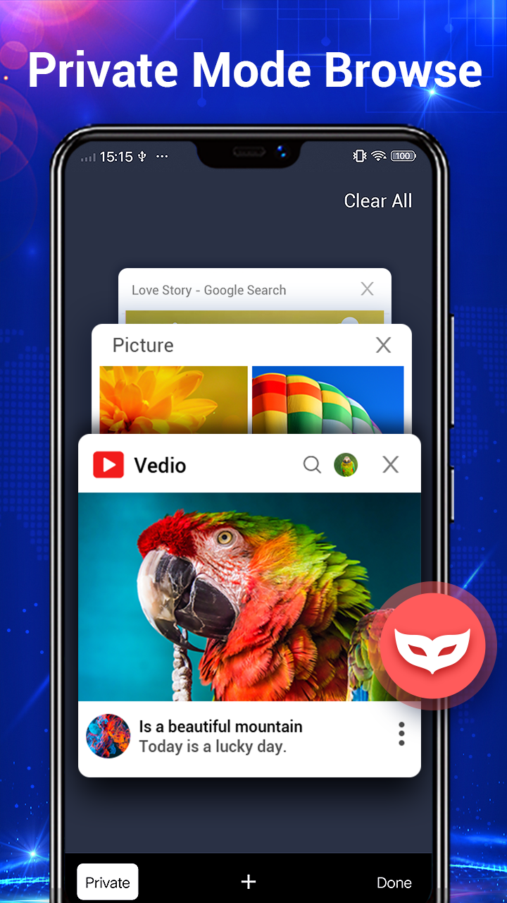 اسکرین شات 7 برنامه Web Browser - Secure Explorer