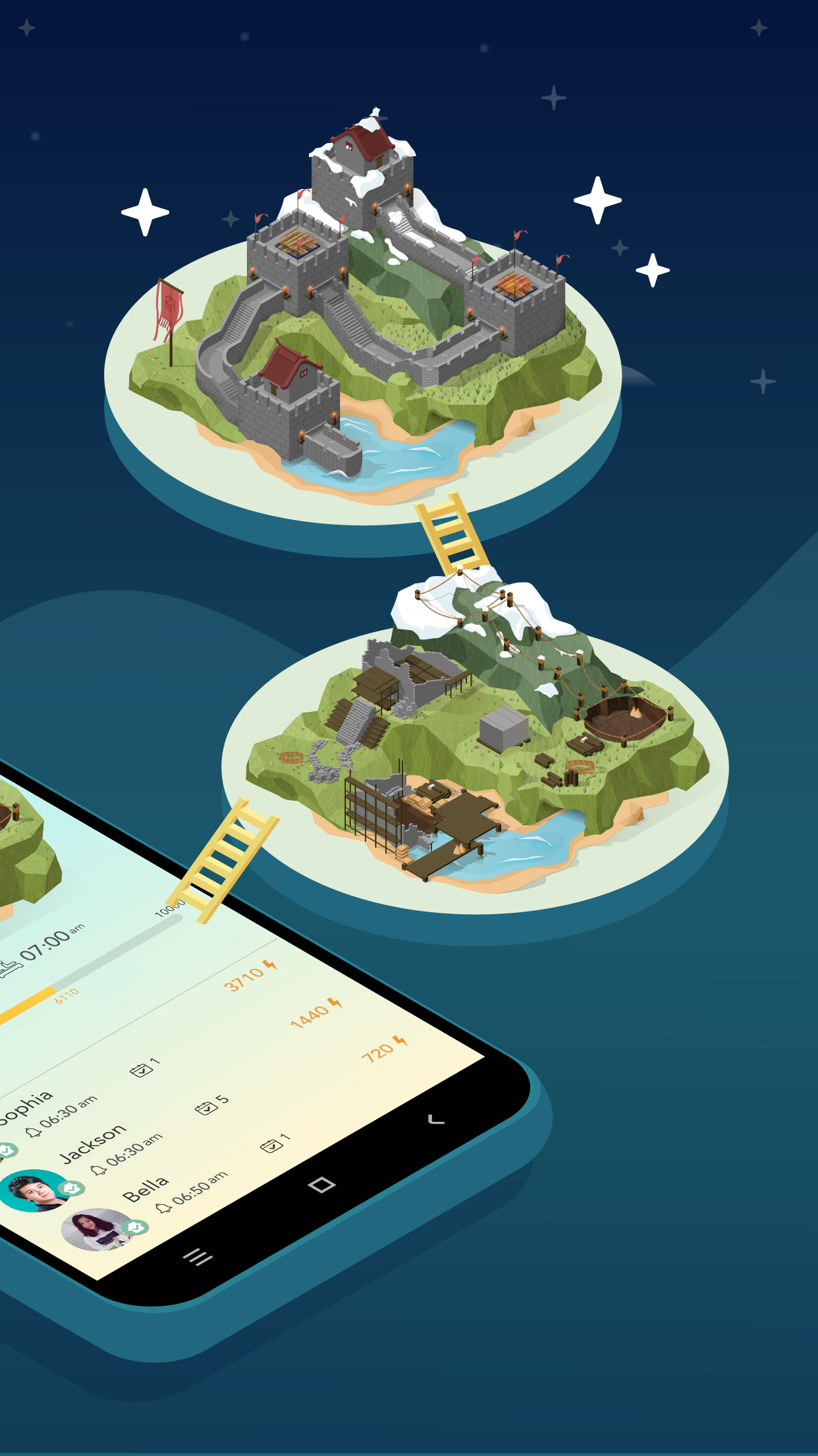 اسکرین شات 6 برنامه SleepTown