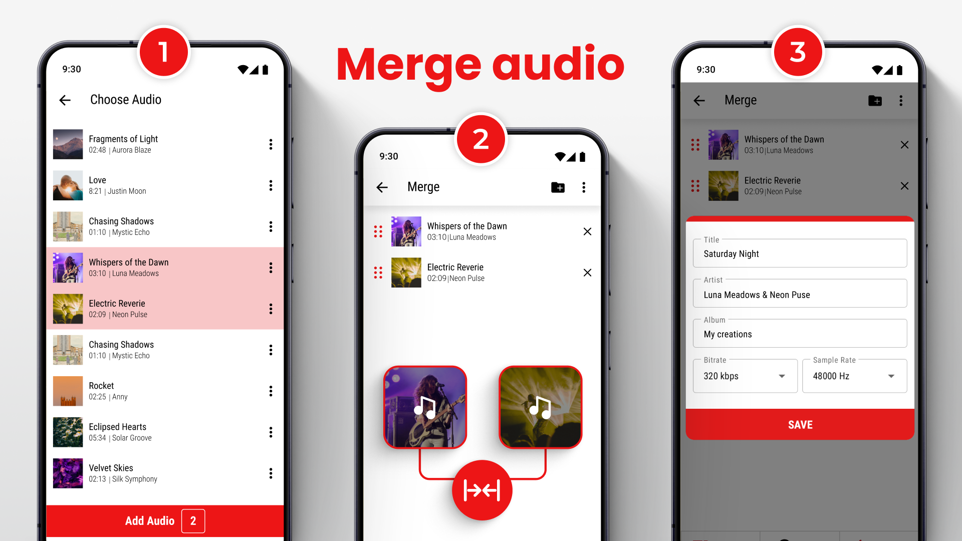 اسکرین شات 8 برنامه Mstudio : Audio & Music Editor