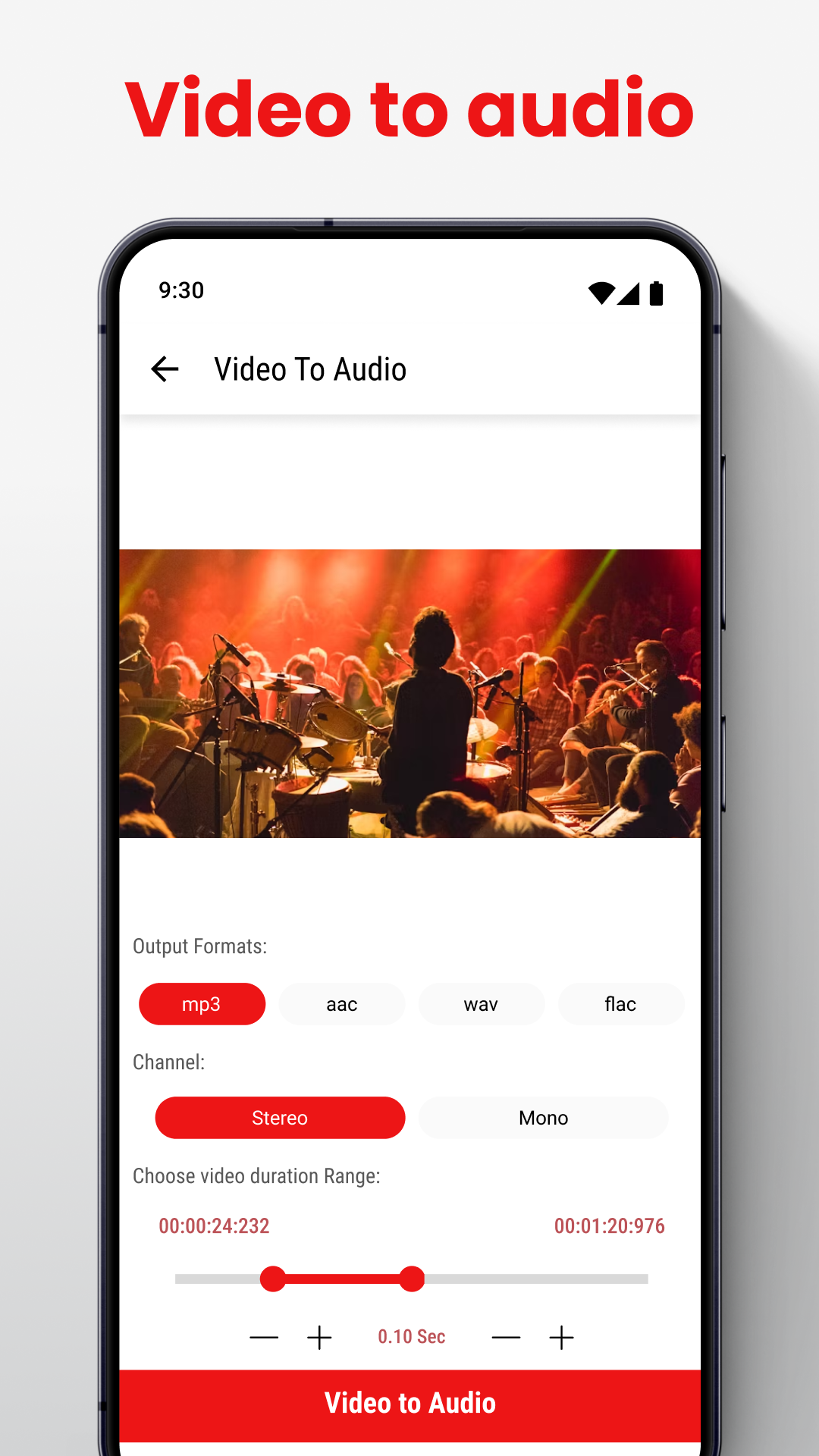 اسکرین شات 5 برنامه Mstudio : Audio & Music Editor