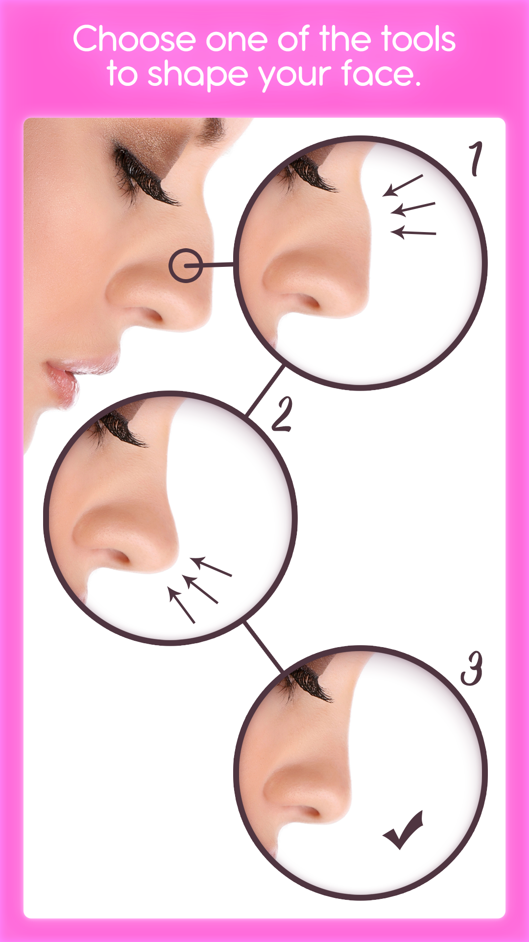 اسکرین شات 2 برنامه Rhinoplasty