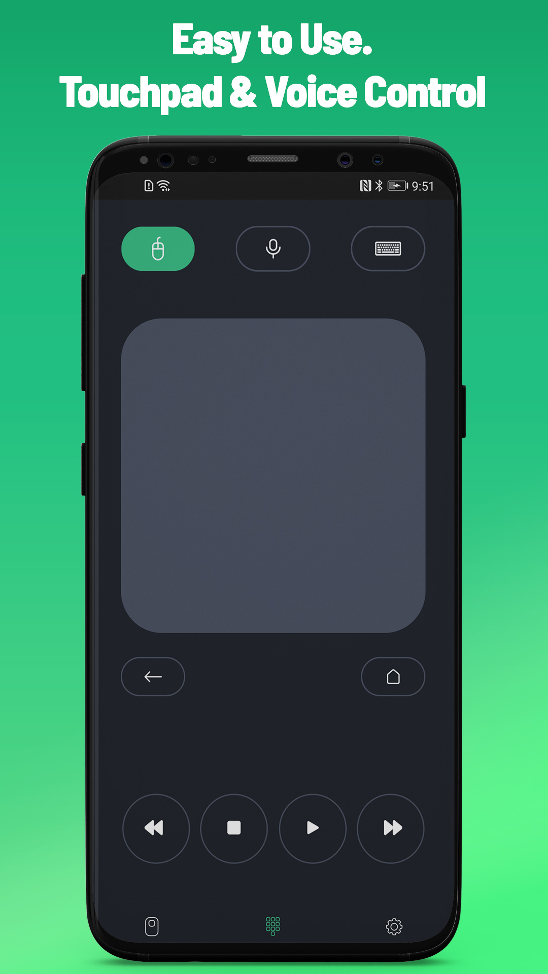 اسکرین شات 2 برنامه Remote Control for Android TV