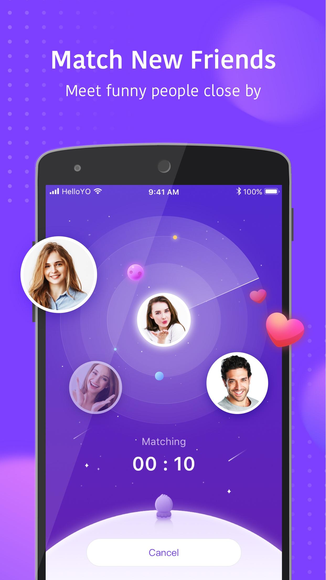 اسکرین شات 5 برنامه Hello Yo - Group Chat Rooms