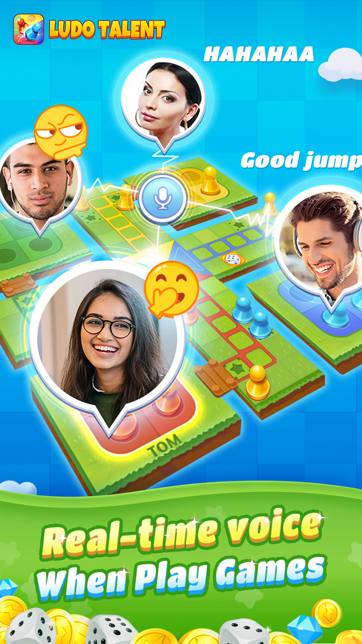 اسکرین شات 2 بازی Ludo Talent - Game & Chatroom