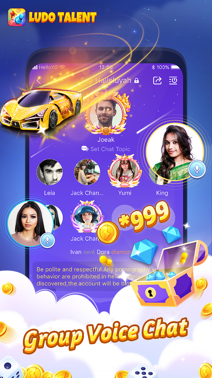 اسکرین شات 6 بازی Ludo Talent - Game & Chatroom