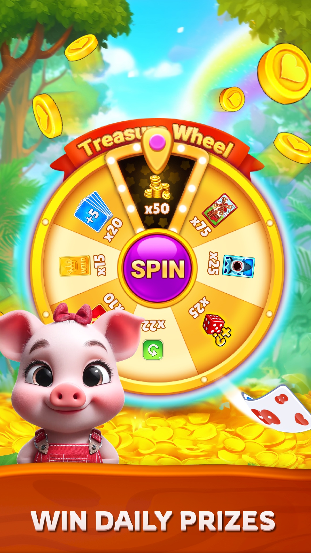 اسکرین شات 5 بازی Solitaire TriPeaks Farm