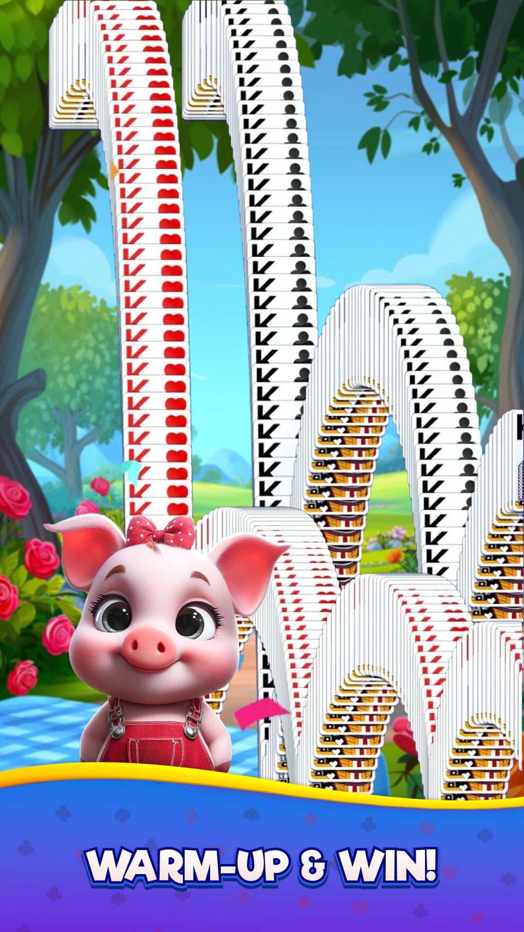 اسکرین شات 2 بازی Solitaire TriPeaks Card