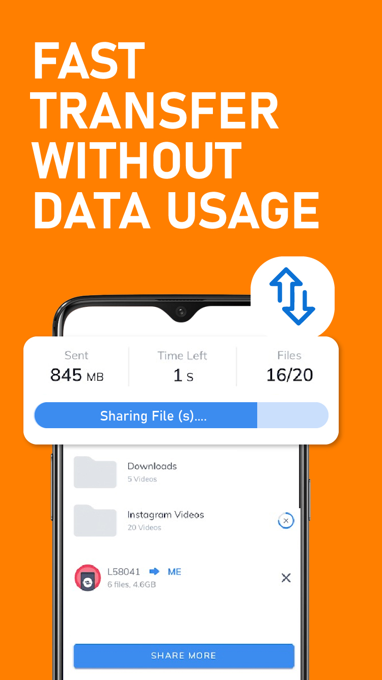 اسکرین شات 7 برنامه Share Pro : File Sender