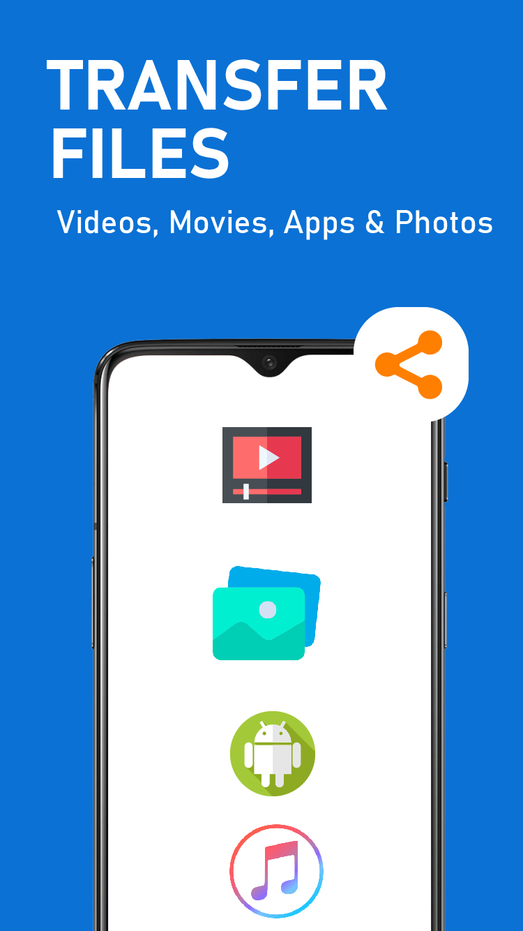 اسکرین شات 2 برنامه Share Pro : File Sender