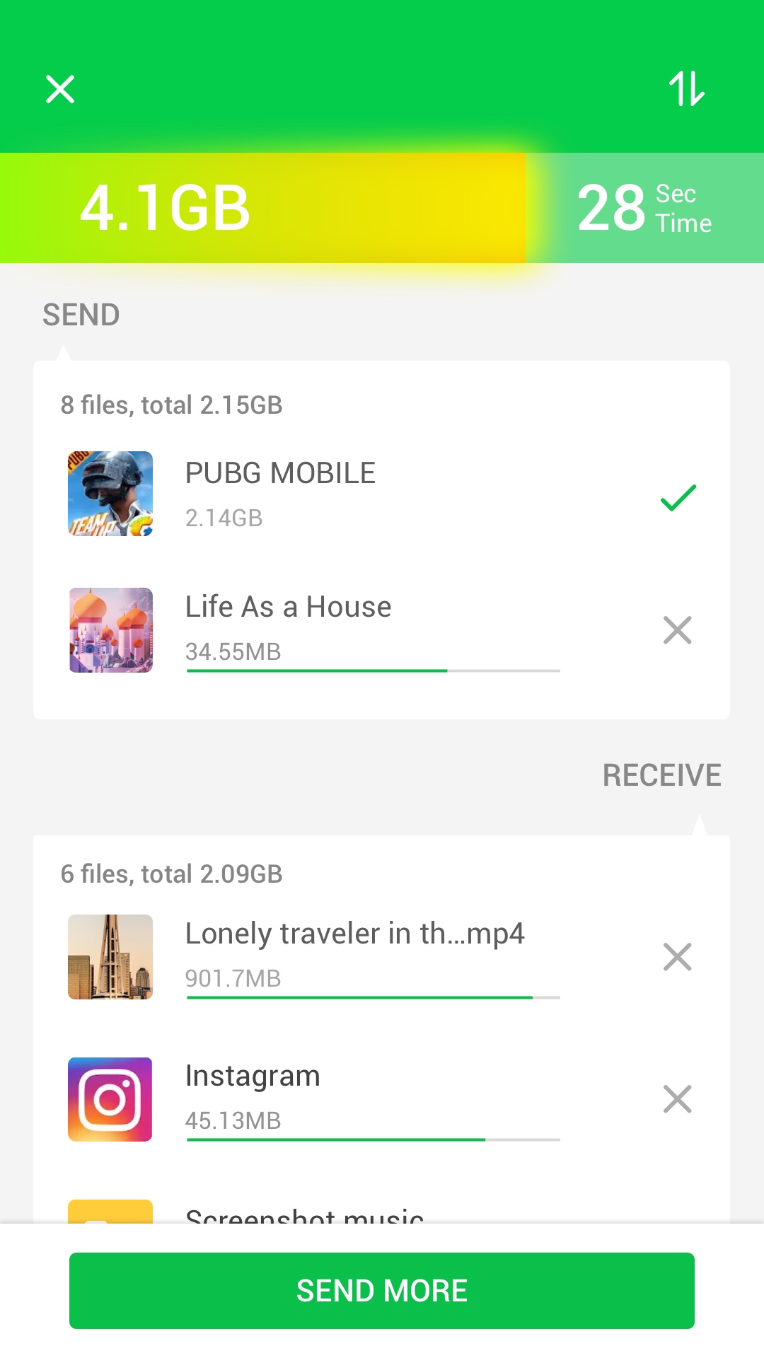 اسکرین شات 7 برنامه File Sharing - InShare