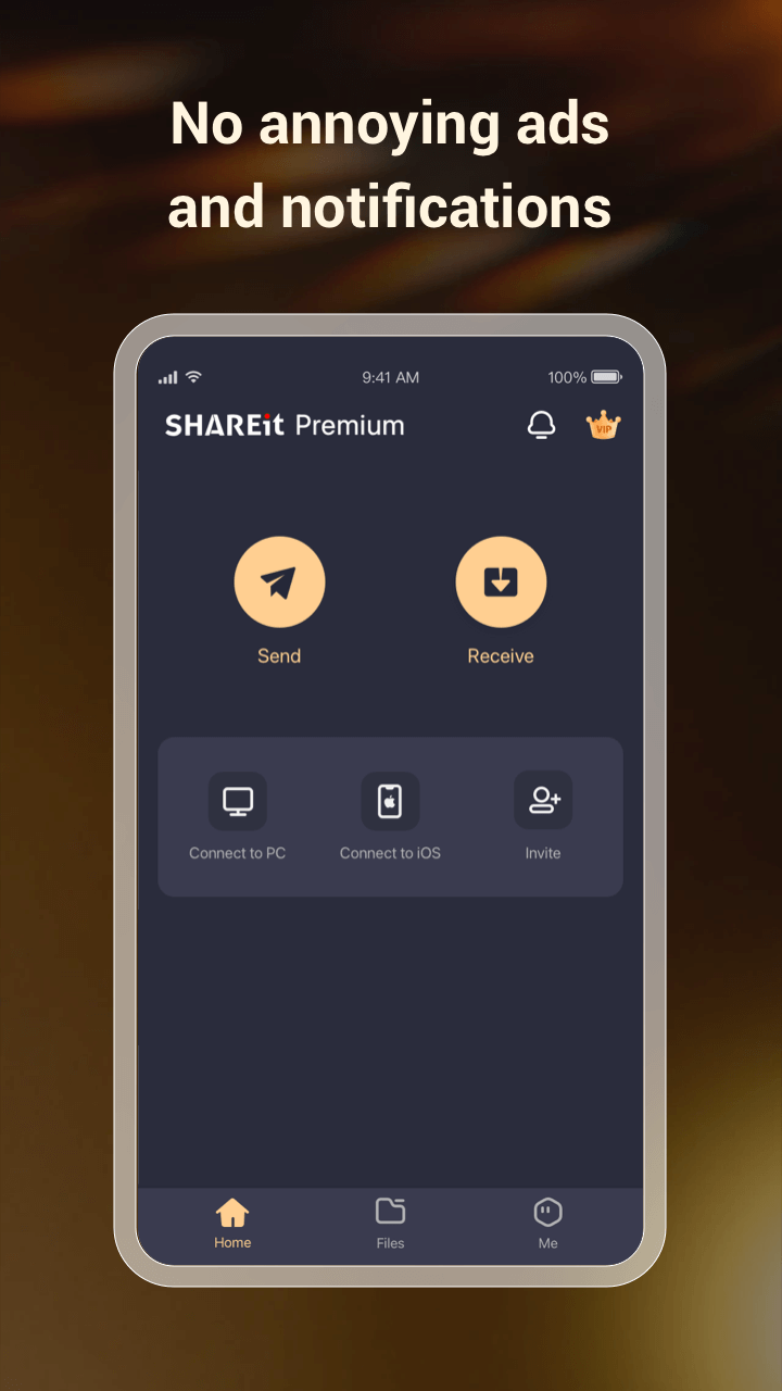 اسکرین شات 1 برنامه SHAREit Premium: Pure Share