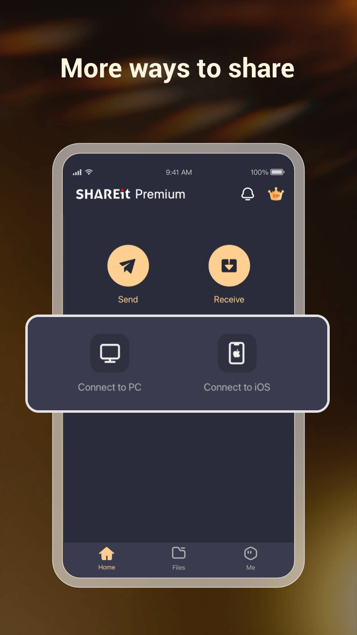 اسکرین شات 4 برنامه SHAREit Premium: Pure Share