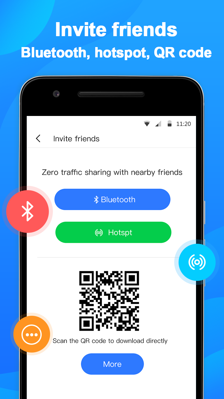 اسکرین شات 3 برنامه File Transfer & Share Apps