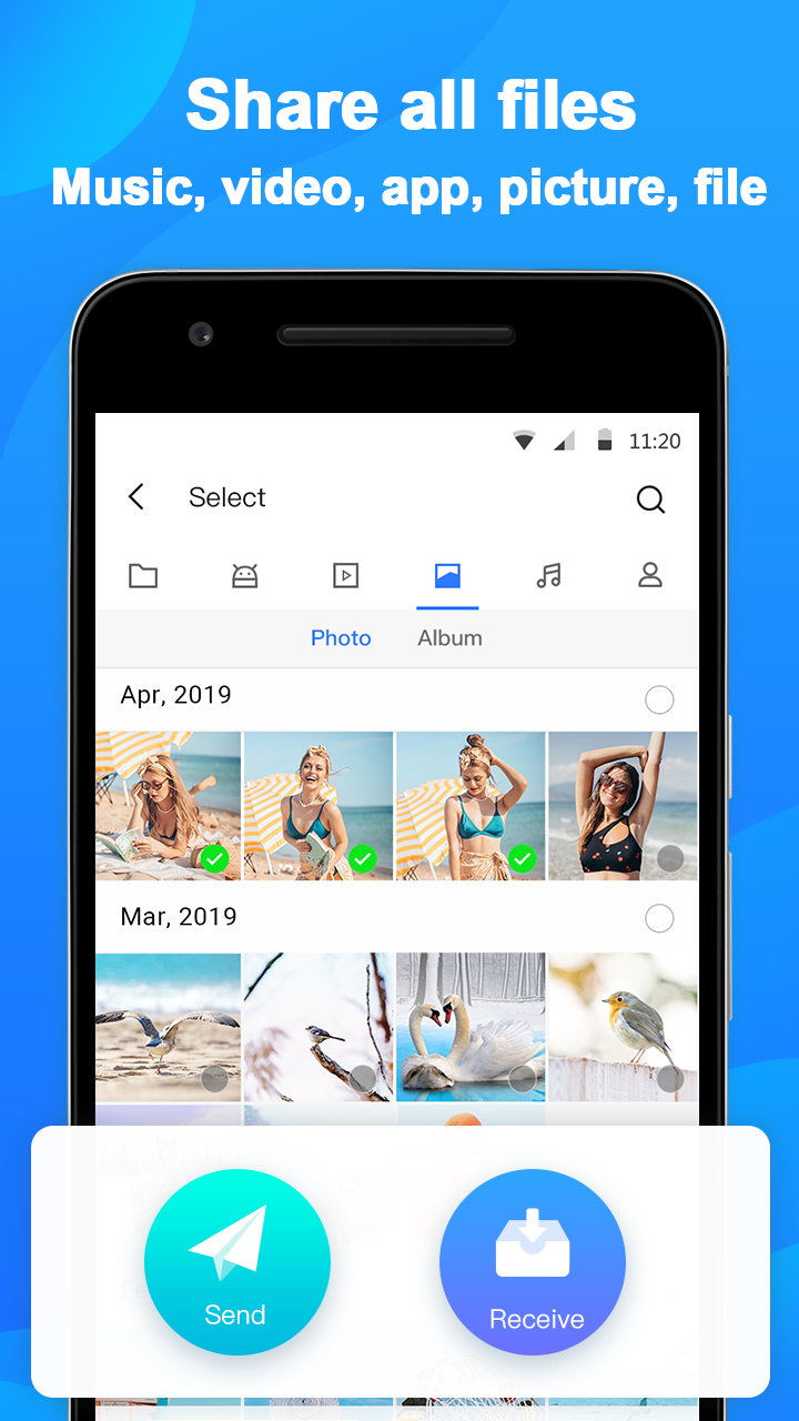 اسکرین شات 4 برنامه File Transfer & Share Apps