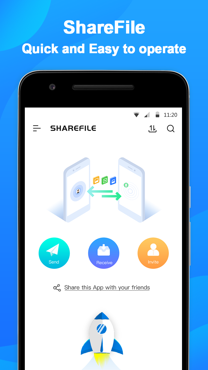 اسکرین شات 2 برنامه File Transfer & Share Apps
