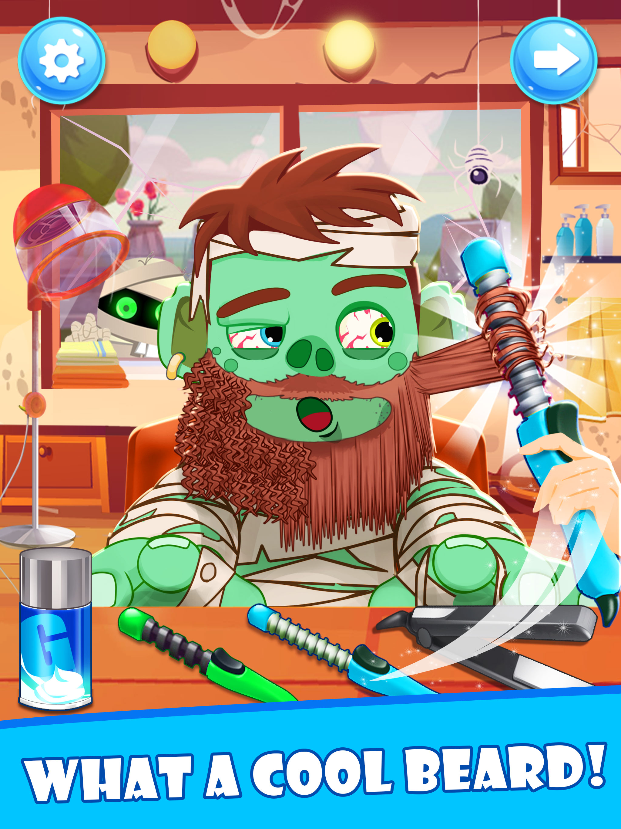 اسکرین شات 1 بازی Makeover Games Shave Salon
