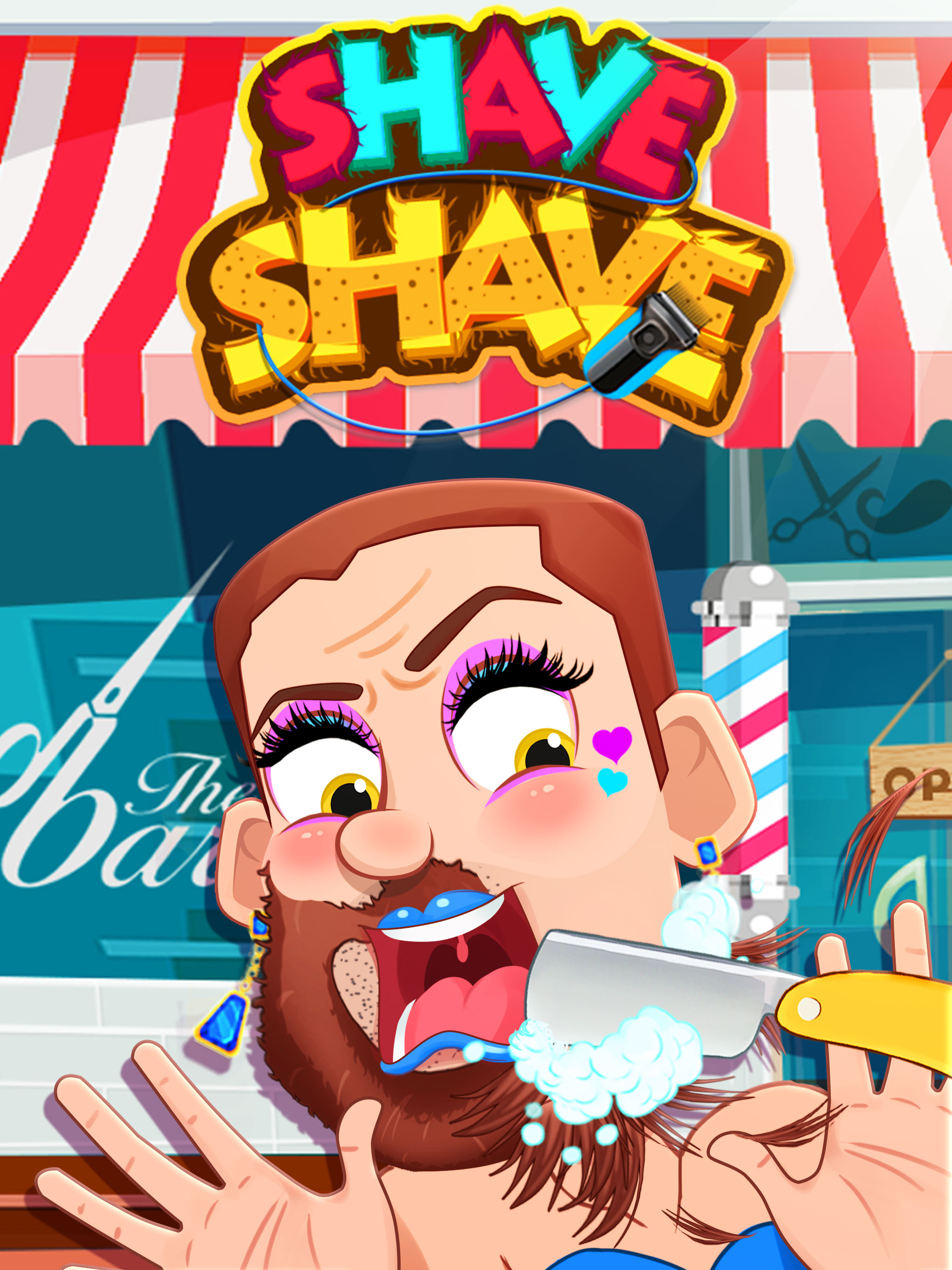 اسکرین شات 5 بازی Makeover Games Shave Salon