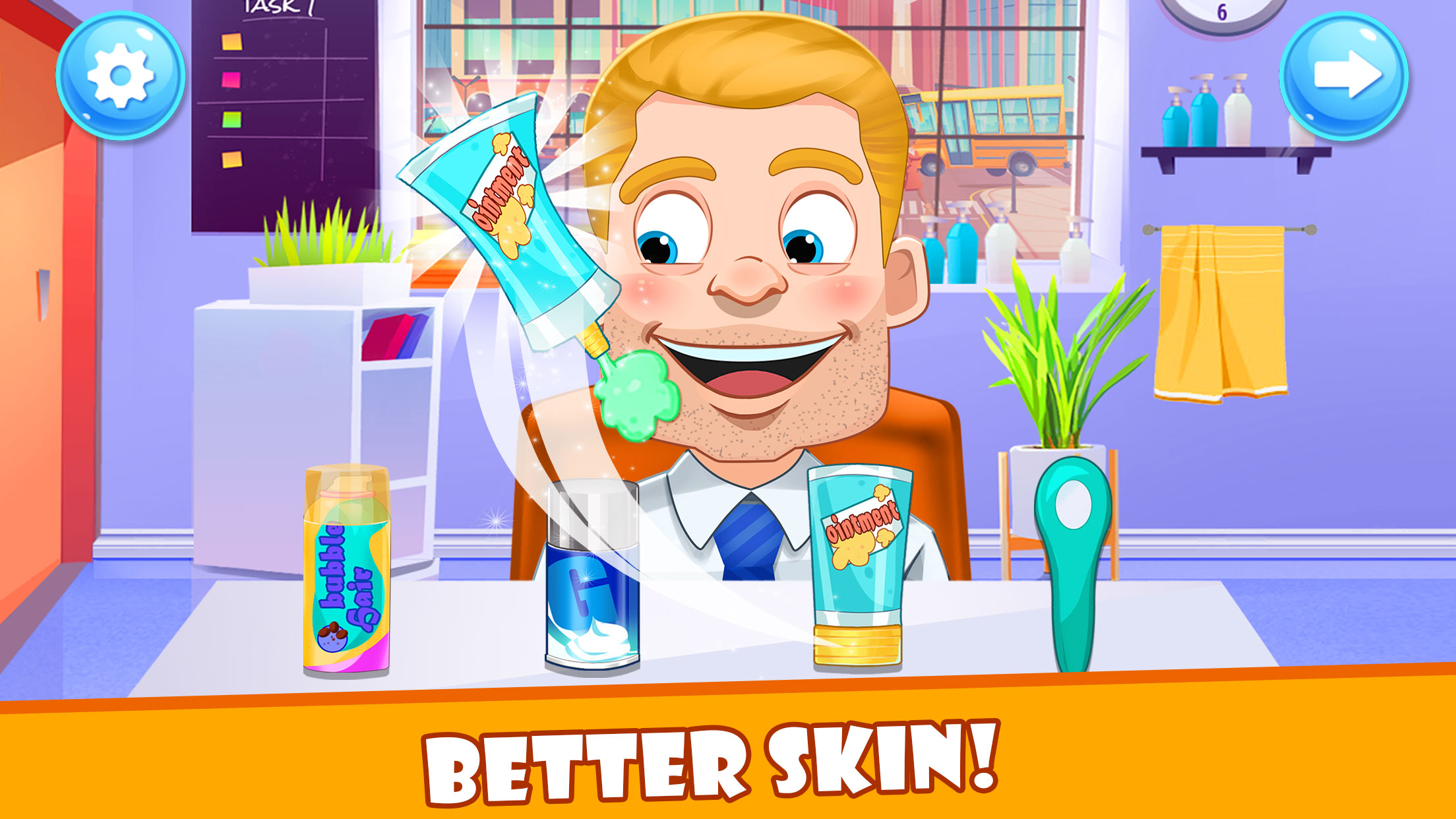 اسکرین شات 7 بازی Makeover Games Shave Salon