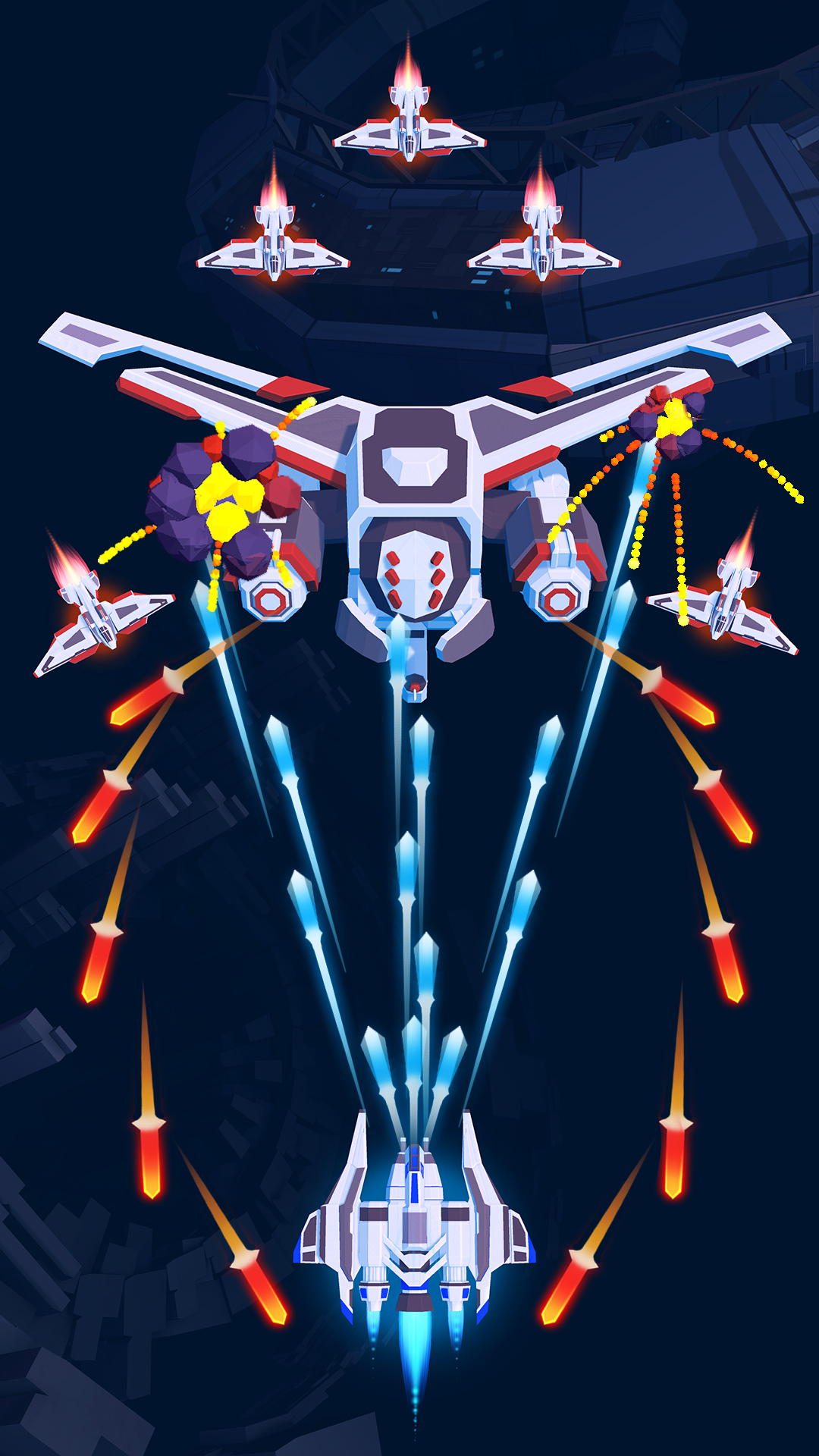 اسکرین شات 1 بازی Galaxy Craft: Space Shooter 3D