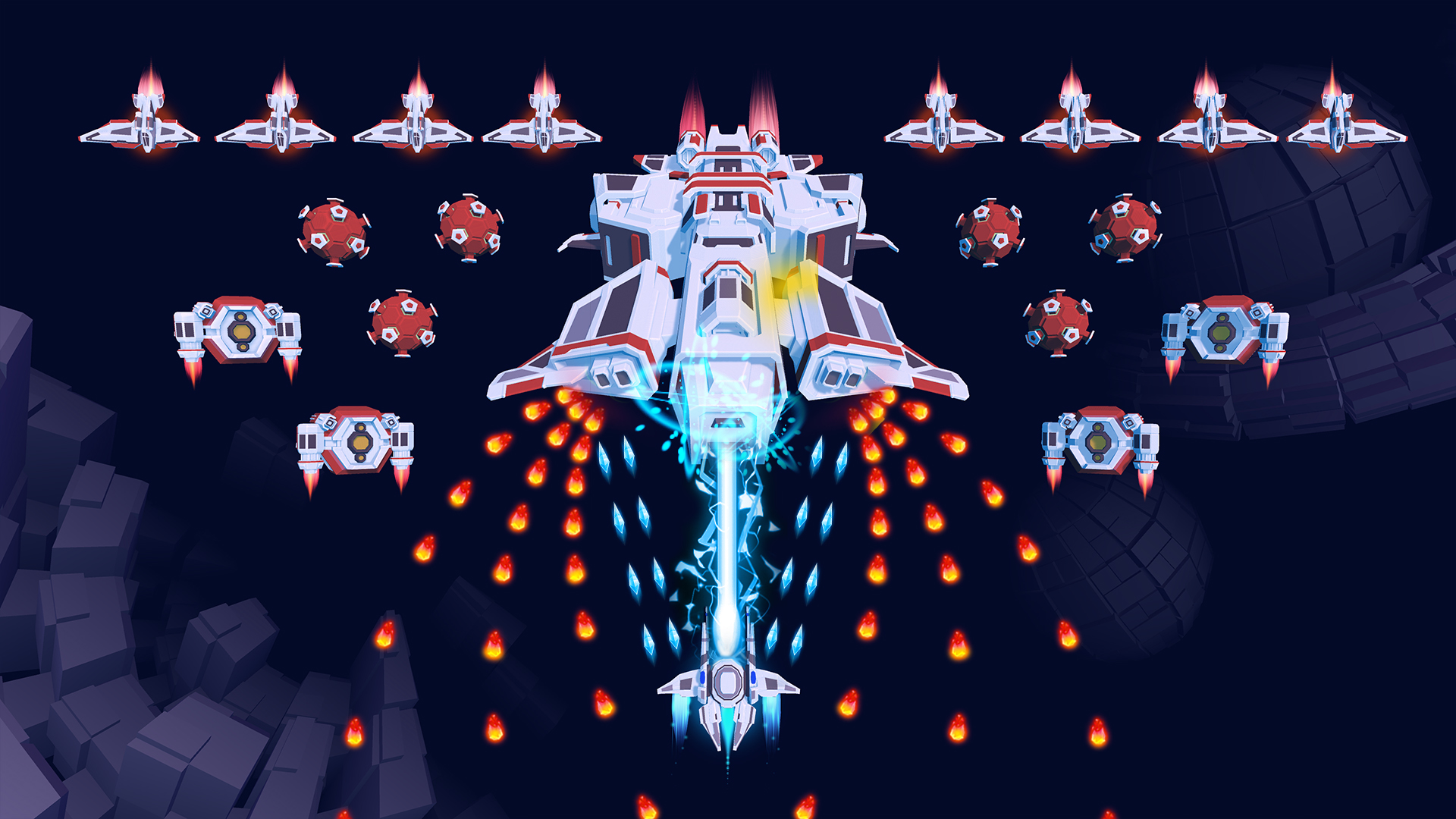 اسکرین شات 8 بازی Galaxy Craft: Space Shooter 3D