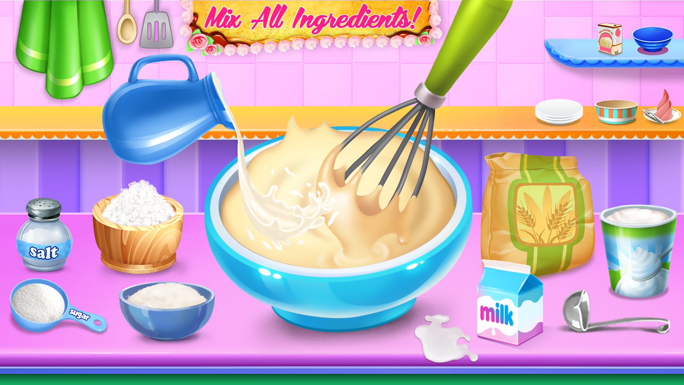 اسکرین شات 3 بازی Shoe Cake Maker - Cooking game