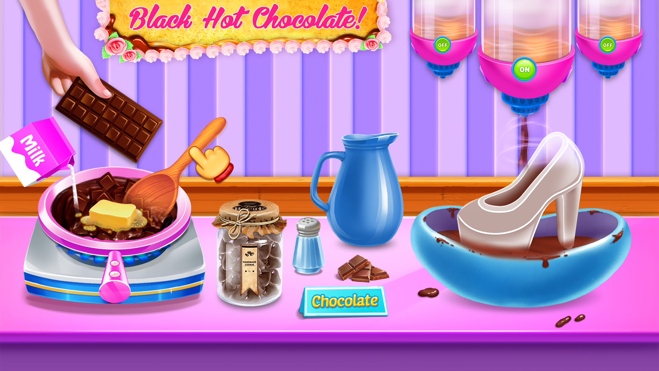 اسکرین شات 4 بازی Shoe Cake Maker - Cooking game