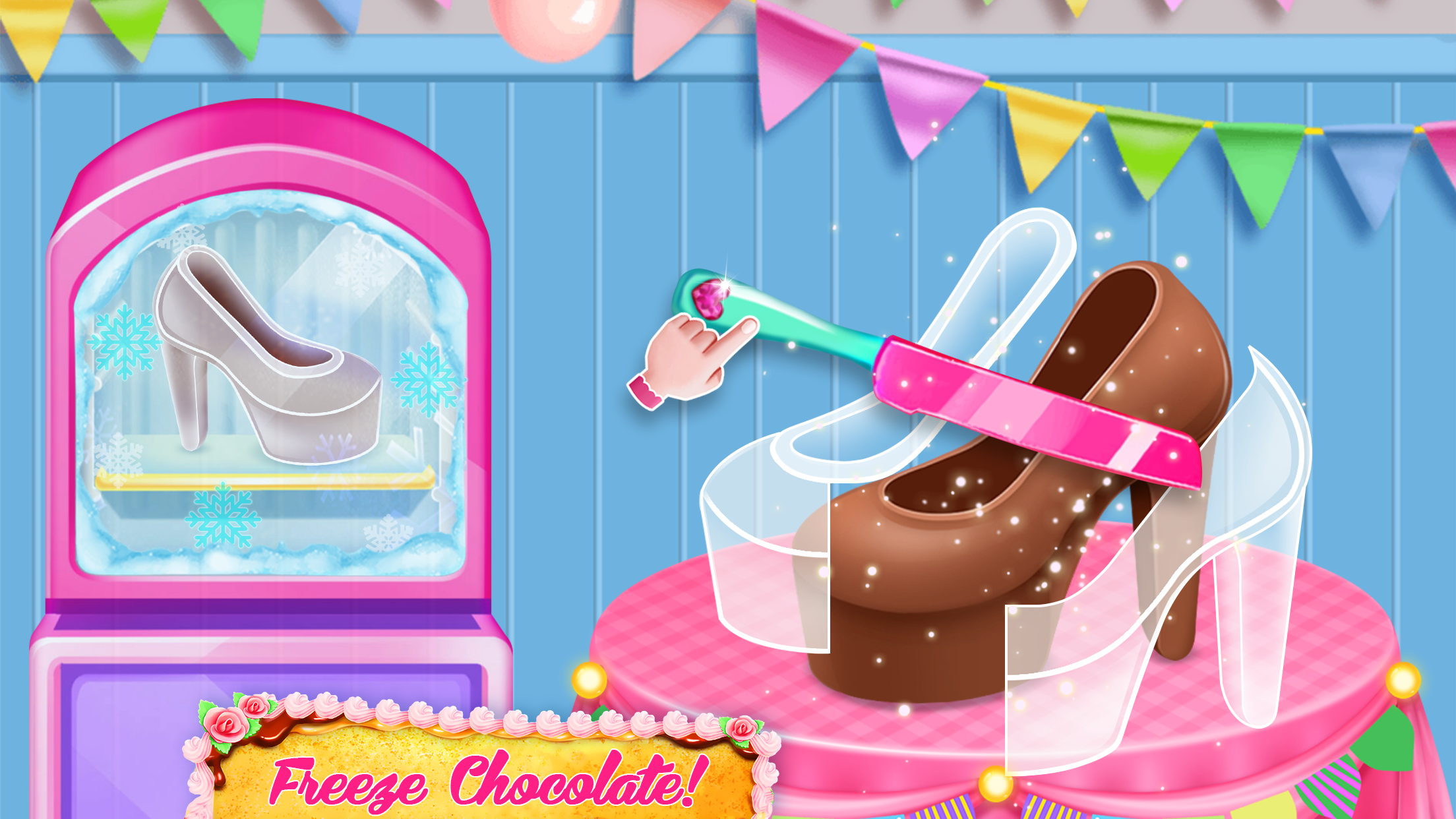 اسکرین شات 6 بازی Shoe Cake Maker - Cooking game