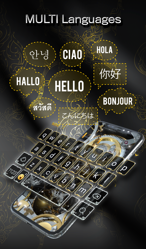 اسکرین شات 4 برنامه Silver Luxury Watch Wallpaper