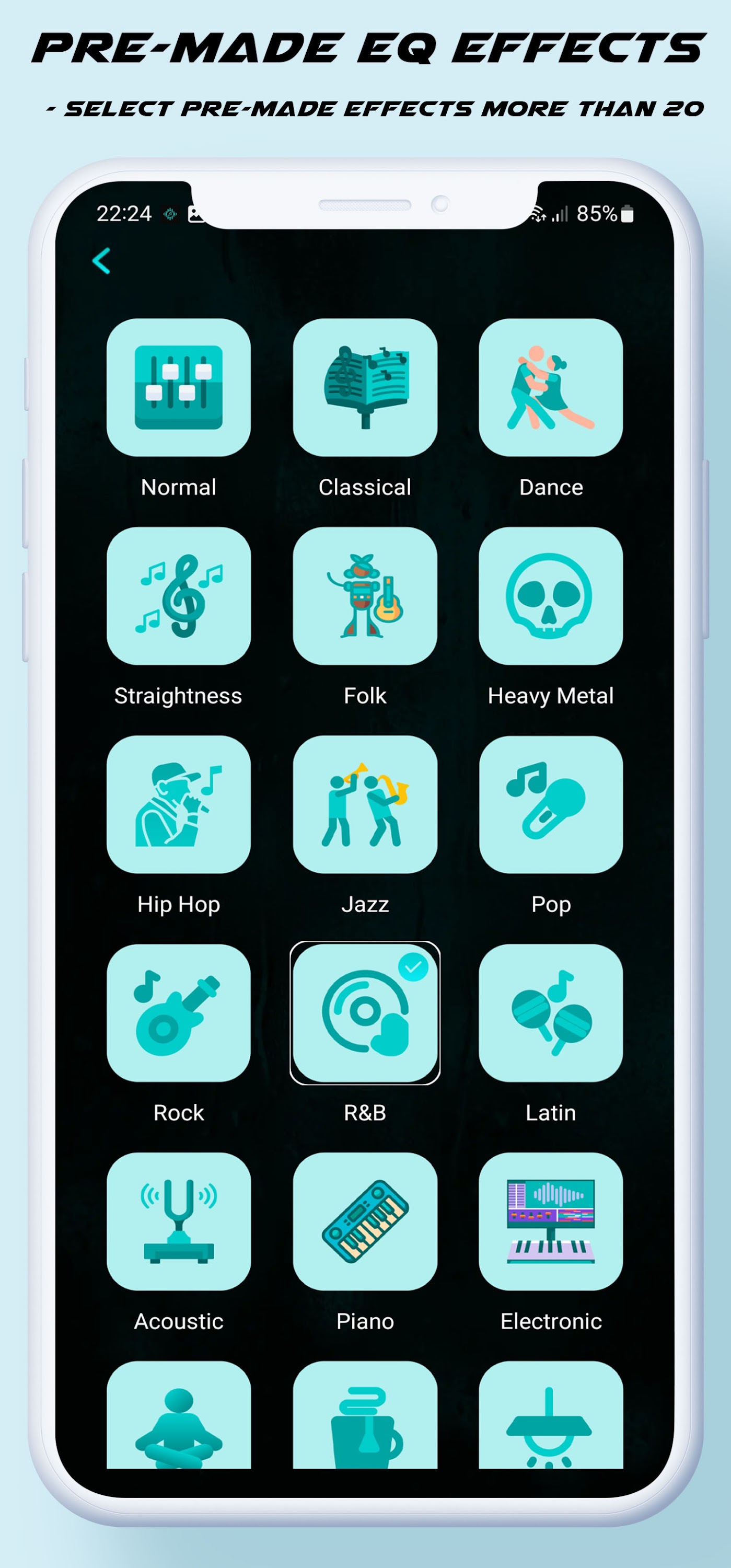 اسکرین شات 6 برنامه Bass Booster Plus