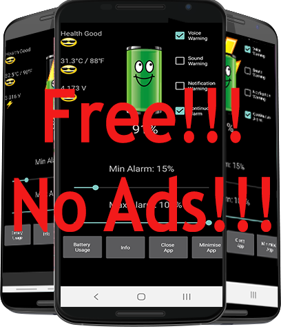 اسکرین شات 8 برنامه Battery Alarm