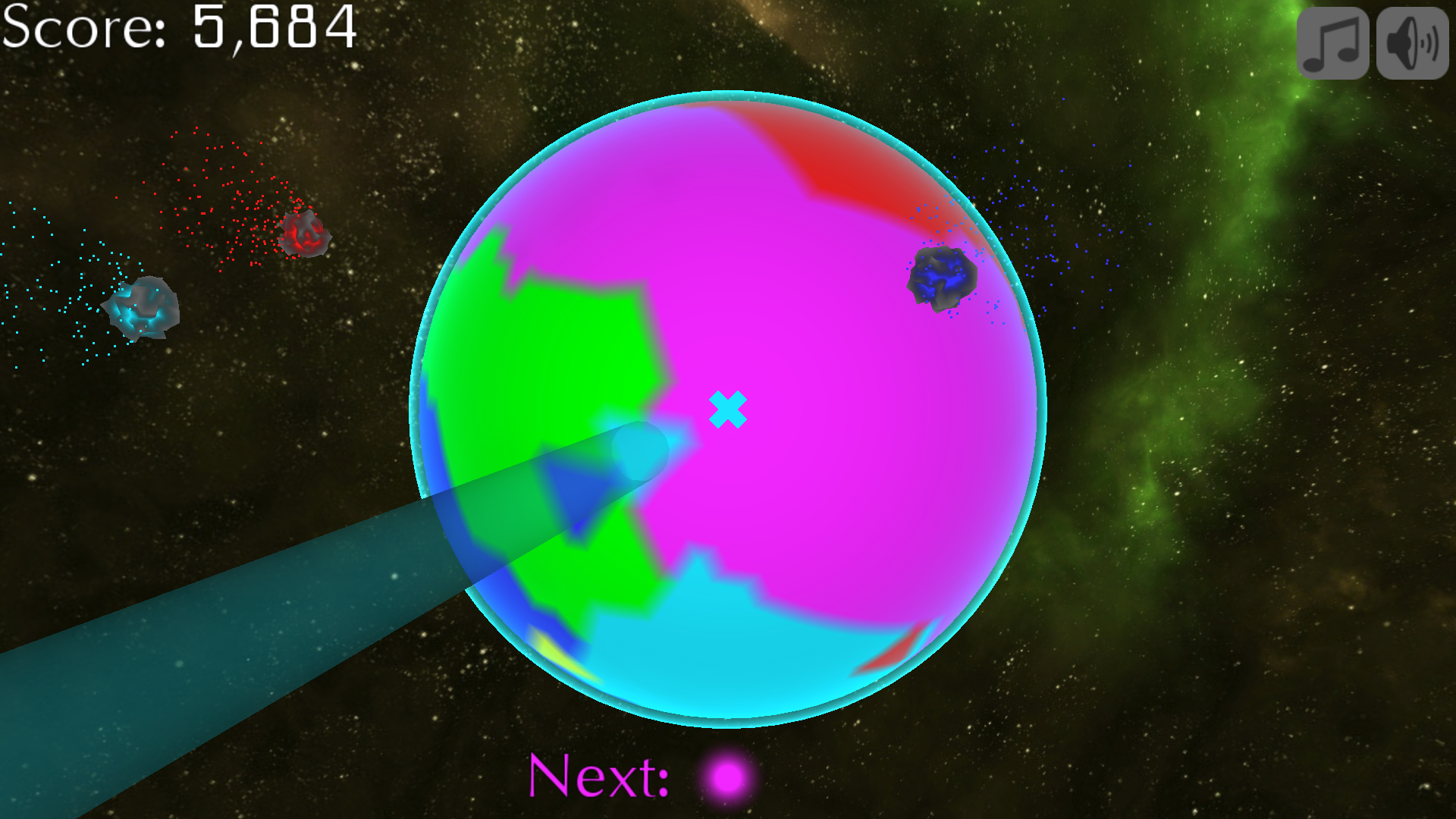 اسکرین شات 3 بازی Space Blobs